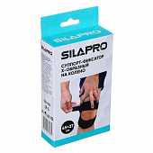 SILAPRO Суппорт-фиксатор X-образный на колено 45x27см, нейлон 22%, лайкра 22%, неопрен 56%