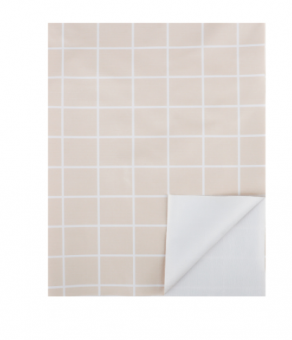 Оттенки Скатерть ПВХ на текстильной основе, 110х140см, клетка PROVANCE