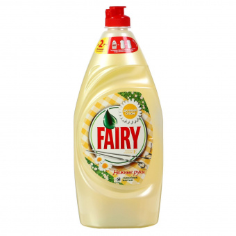 Средство для мытья посуды FAIRY, 900мл, Нежные руки Ромашка и витамин Е