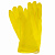 перчатки резиновые хозяйственные 1пара р-р xl (с хлопк.напылением) grendy