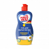 средство д/посуды haus herz ромашка и витамин е 450мл