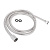 шланг для душа 150см, 1/2"(имп)-1/2"(имп), сталь, пластик, пвх