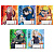 тетрадь 12 листов в клетку naruto, обл мел карт, вд-лак, бл офс, 5в микс