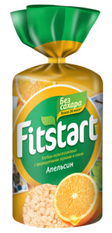 Хлебцы FITSTART мультизлаковые Апельсин 100г
