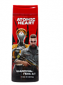 шампунь-гель освежающий 2в1 д/мужчин clever atomic heart 400мл