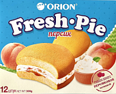 пирожное бисквит с персиковой нач fresh pie 25г х 12шт/8