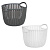 корзина для хранения vetta круглая брюгге 20x19,2x15,5см 2цв