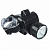 фонарь налобный аккумуляторный чингисхан 5 ярк. led, вилка 220в, 8х6х7,5см