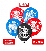 Воздушные шары Super hero, Человек-паук набор 25шт 12д