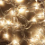 сноу бум гирлянда электрическая вьюн 9м, 100led, шампань, пост. свечение, прозр. провод, 220в