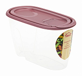 Емкость д/сыпучих продуктов 0,9л Ягодный (30) М1220