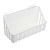 полка настенная прямоугольная пластик vetta classic молочный 28x11x7см