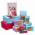 набор подарочных коробок 10в1 яркий 12×7×4 32.5×20×12.5см