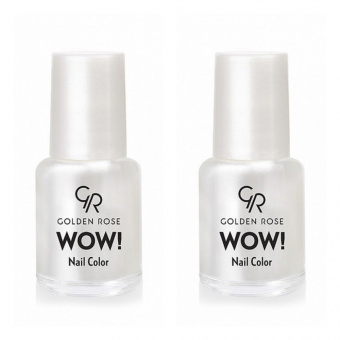 Лак д/ногтей Golden Rose WOW! Nail Color 6мл