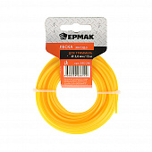 Леска для триммера ЕРМАК "звезда" 3,0мм 15мм