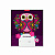 тетрадь в кл erichkrause flower owl 18л