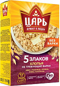 хлопья  царь из 5-ти злаков не требует варки 400г