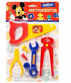 Набор инструментов Mickey Микки Маус, 7 предметов  цвет МИКС