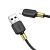 кабель borofone bx59 microusb - usb 2.4а 1м tpe оплётка чёрный