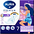 прокладки женские гигиенические night aura premium 7шт