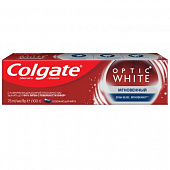 Зубная паста Colgate optic white мгновенный 75мл