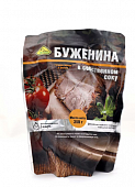 буженина тушеная в собственном соку реторт-пакет 4шт деревня потанино 250г