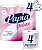 туалетная бумага papia deluxe 4 слоя 4 рулона
