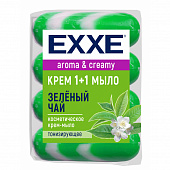 Крем-мыло косметическое EXXE Зеленый чай зеленое 75г