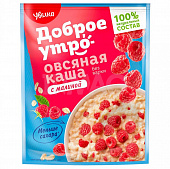 Каша овсяная клубника со сливками, 40 г