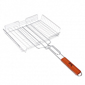 Решетка-гриль хром. GRILLBOOM 27x32x6см 