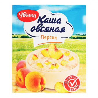 Каша овсяная с персиком, 40 г