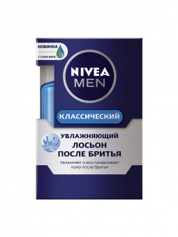 Лосьон после бритья NIVEA Men, 100мл, Увлажняющий/Классический