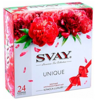 Чай SVAY 24 пирамидки Ассорти UNIQUE
