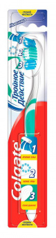 Зубная щетка Colgate, Тройное действие Средняя*72