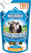 Молоко цельн сгущ с сах 8,5% дойпак Алексеевское 270г