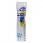 Вилки пластиковые белые для одноразового применения Мистерия 165мм 12шт