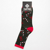 Носки мужские  KAFTAN "НГ" р. 41-44 (27-29 см), зеленый 7816346