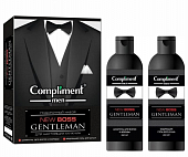  Подарочный набор Gentleman Compliment men NEW BOSS Шампунь для волос 250мл + Гель д/д 250мл