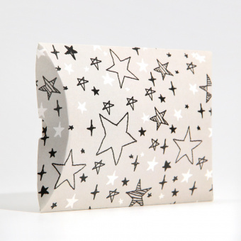 Коробка складная фигурная «Звезды», 11 × 8 × 2 см 9044302