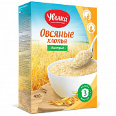 852 Хлопья овсяные быстрые 0,4кг