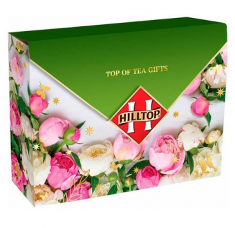 Чай HILLTOP Черный лист овал Цветоч колл МИКС 100г