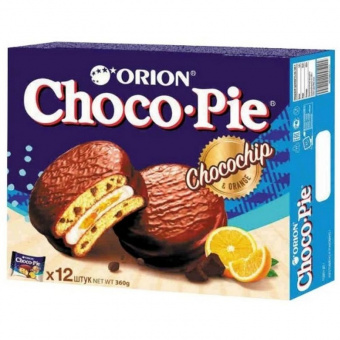 Печенье Choco Pie Chocochip Чокочип 30г 12шт